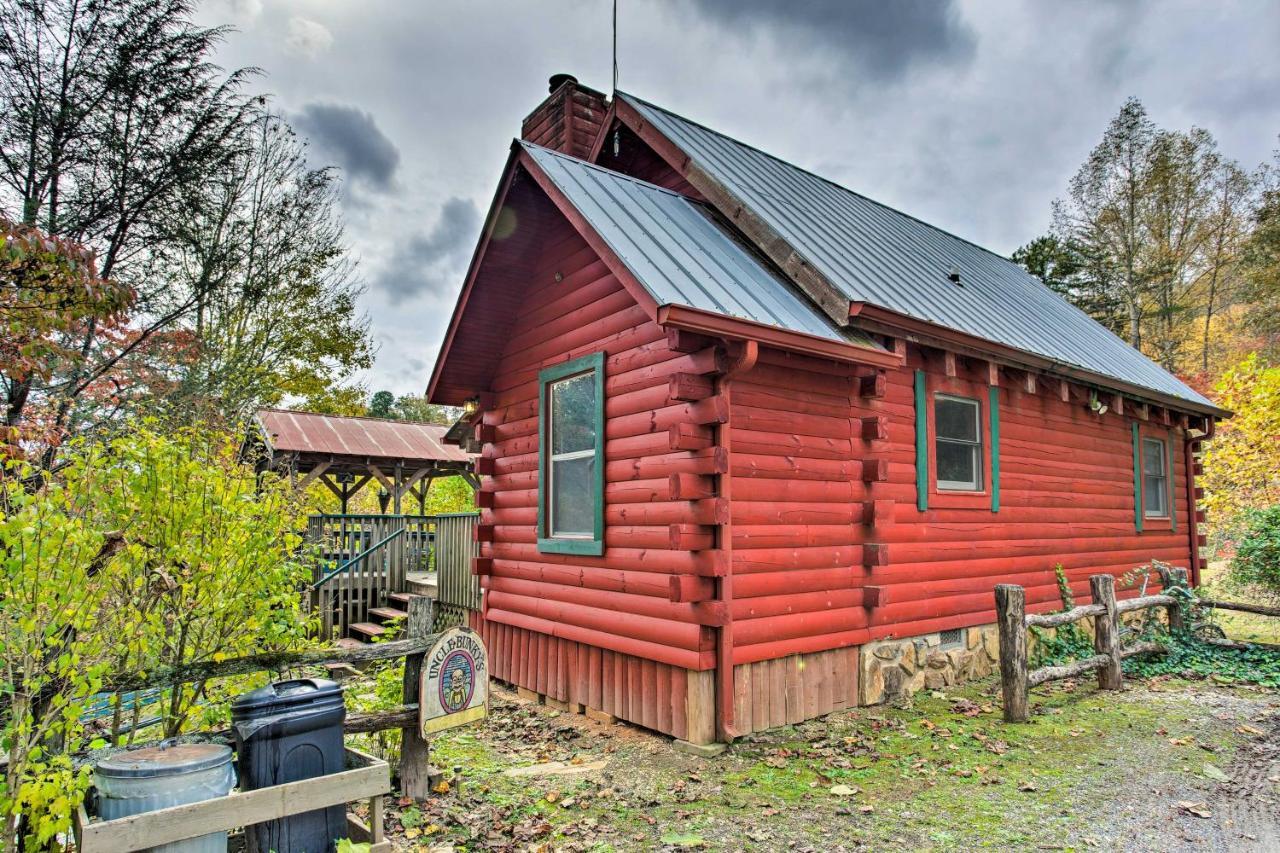 'Uncle Bunky'S' Bryson City Cabin With Hot Tub&Views Villa Exterior photo